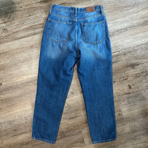 Madewell The Mom Jean Denim Size 28 Medium Wash High Rise - Picture 6 of 6